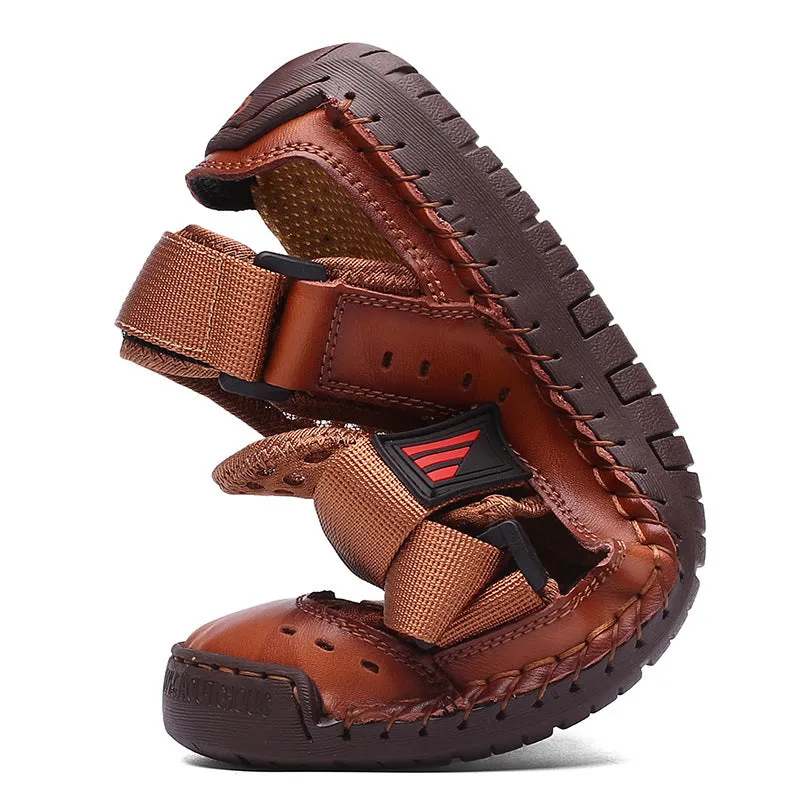 🔥HOT SALE🎁--60% OFF 🎉Men's Casual Beach Breathable Plus Size Sandals