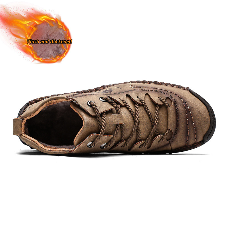 Last day 50% off 🔥⏱️sale⏱️Men's handmade genuine non-slip walking orthotic shoes