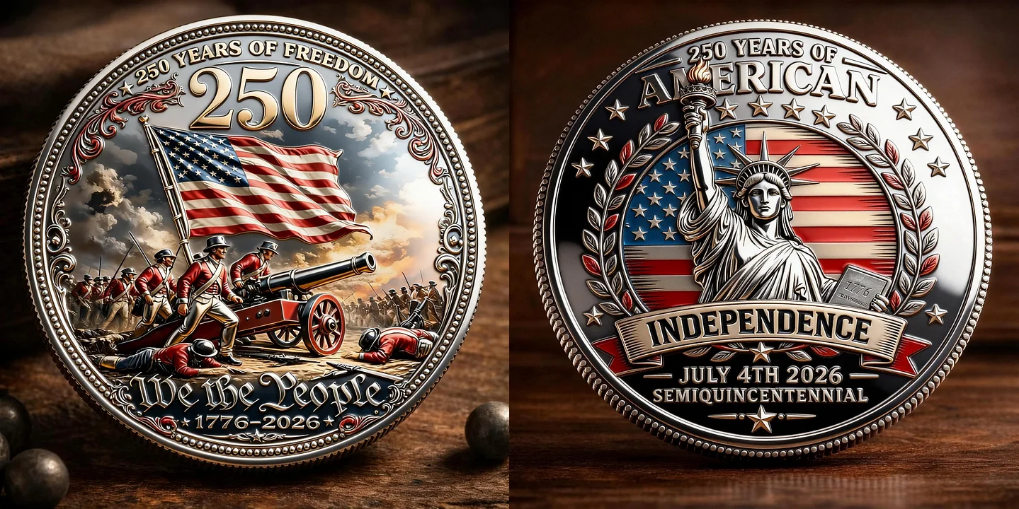 🏆New Year 60% OFF- U.S 250th Anniversary Commemorative Coin