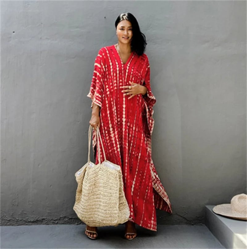 💃Loose, casual Caftan,Beach dress(Buy 2 Get Extra 15% OFF)