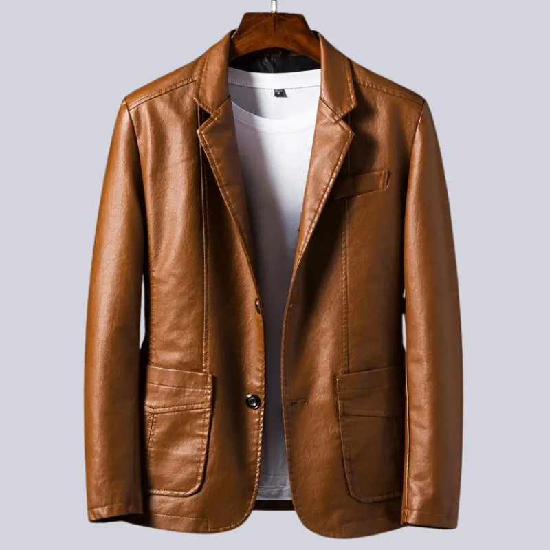 Calfskin Leather Jacket
