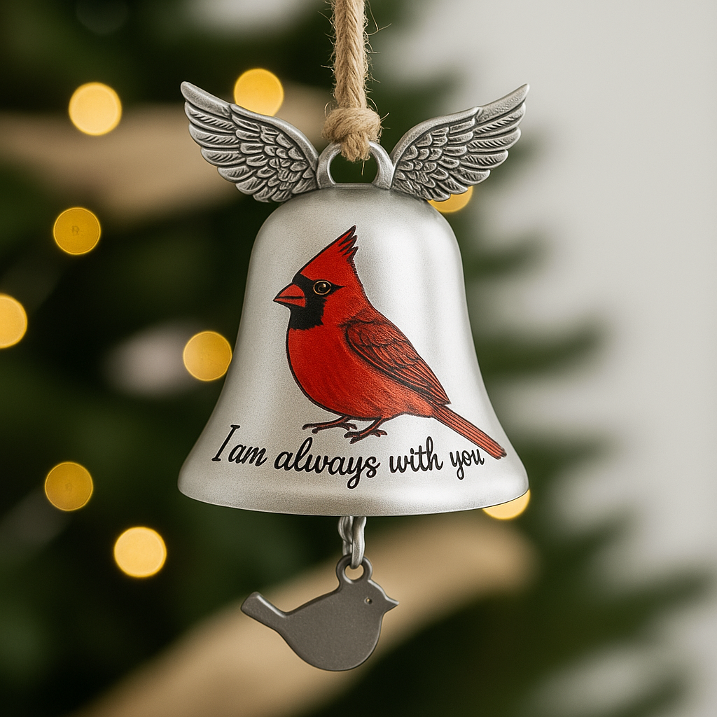 👼🔔Angel Wings Memorial Bell