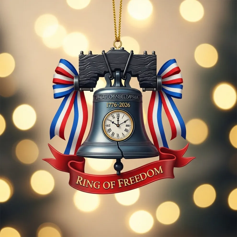 Liberty Bell 250th Anniversary Keepsake Ornament
