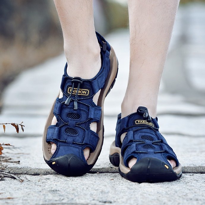 Groovywish Orthopedic Sandals For Men Hollow Casual