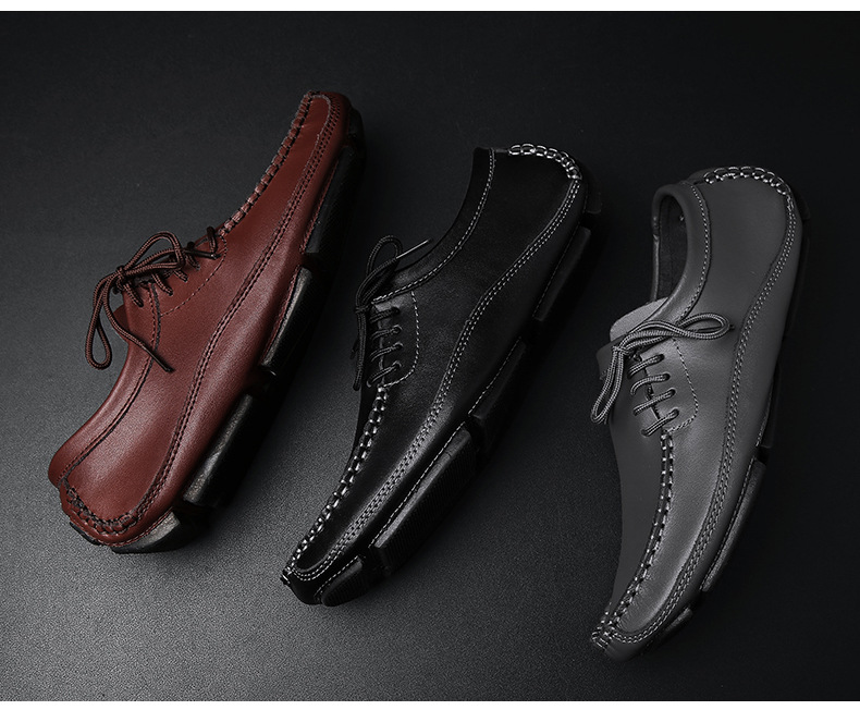 ⏰ 70% off -2025 Latest Men's Orthopedic Leather Casual Shoes                              