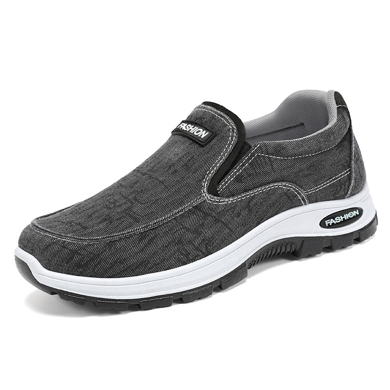 New style slip-on breathable men's casual walking shoes