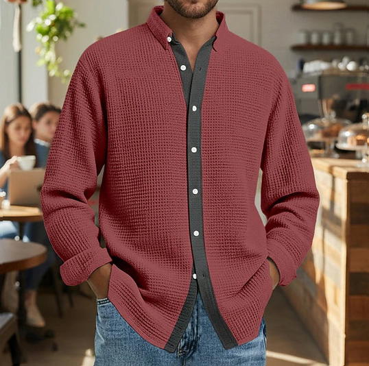 100% Premium Cashmere Men’s Shirt — Timeless Style