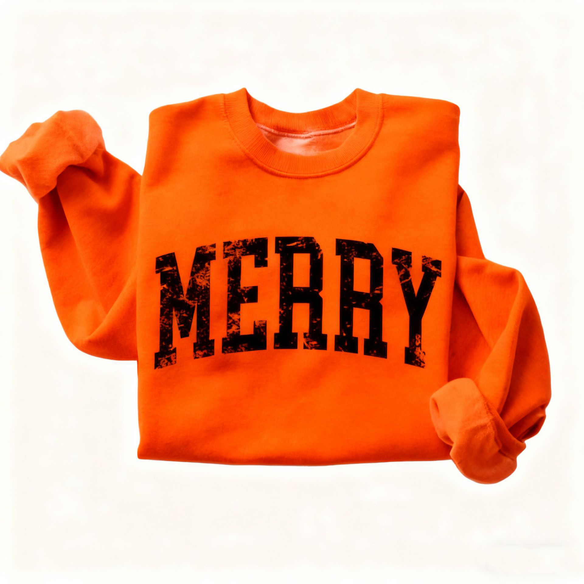 Retro Merry Sweatshirt, Merry Christmas Sweatshirt