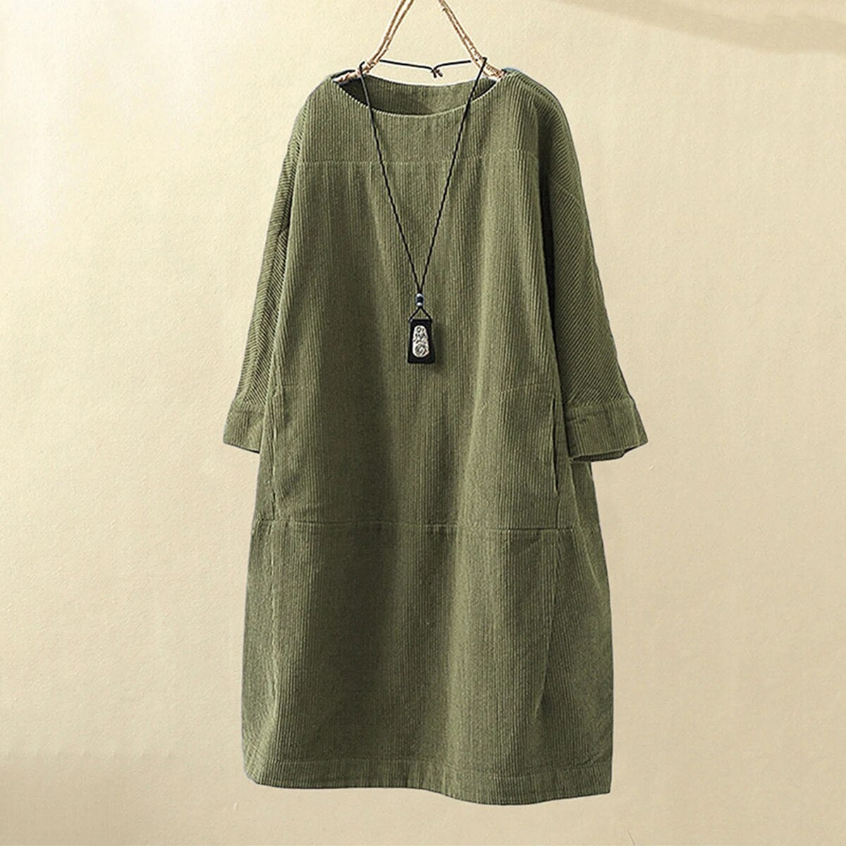 100% Premium Cashmere Tunic Dress