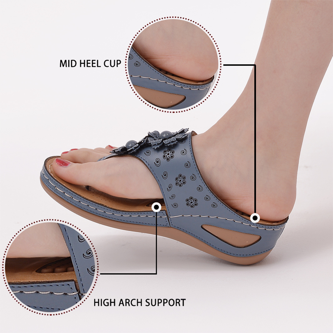 🔥LAST DAY 70% OFF🔥Massage Arch Support Cushion Footbed Flip-Flops