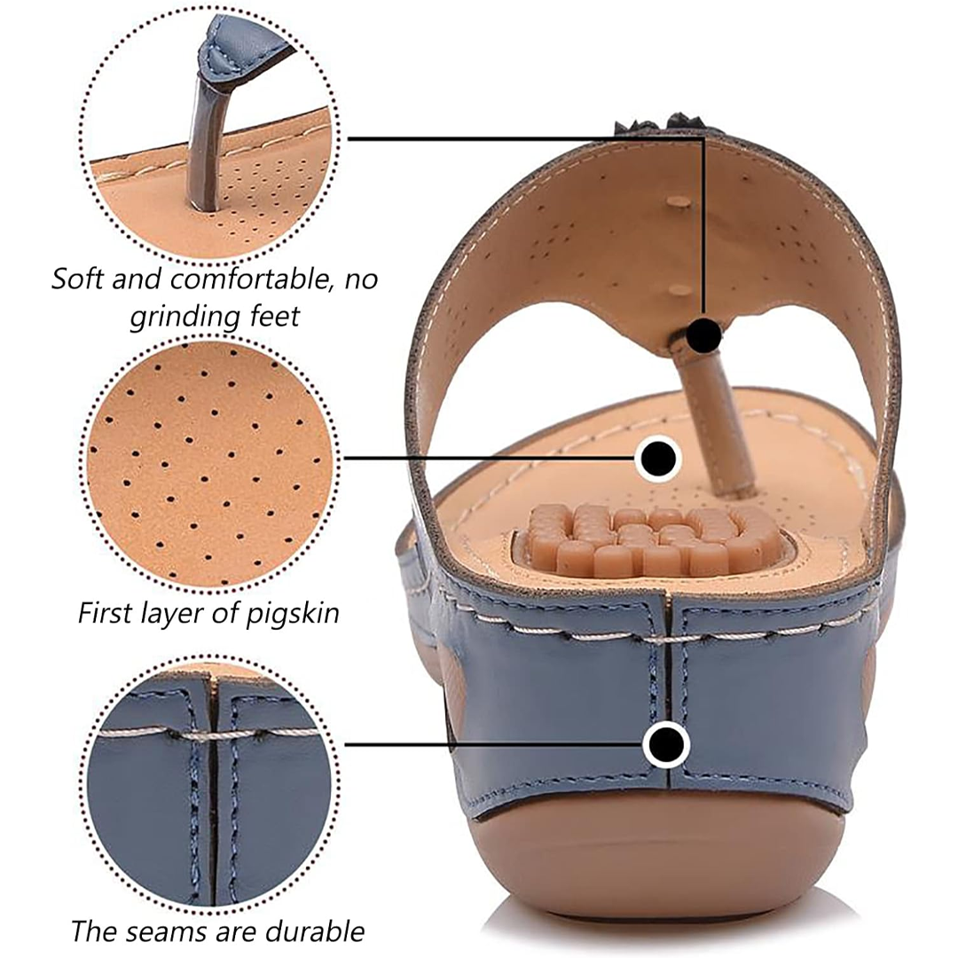 🔥LAST DAY 70% OFF🔥Massage Arch Support Cushion Footbed Flip-Flops