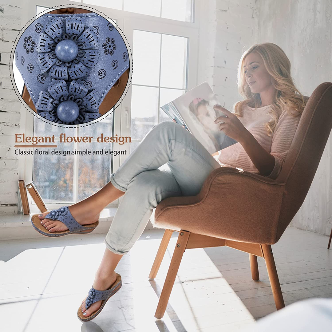 🔥LAST DAY 70% OFF🔥Massage Arch Support Cushion Footbed Flip-Flops