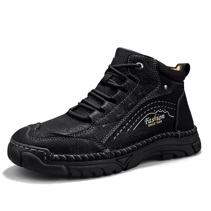 🔥Limited-time offer: 65% off-Men's handmade non-slip orthopedic leather shoes, designed to improve posture and relieve foot pain.
