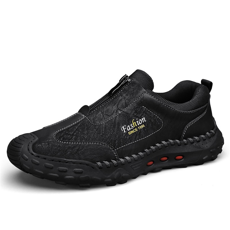 ⏰Limited Time Sale 70% OFF-Men's genuine leather slip-on non-slip loafers to relieve foot pain