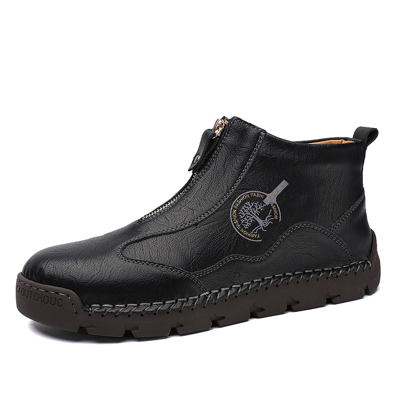 ⏰ 65% off -Men's British-style handcrafted orthotic shoes, made of genuine cowhide, with arch support.