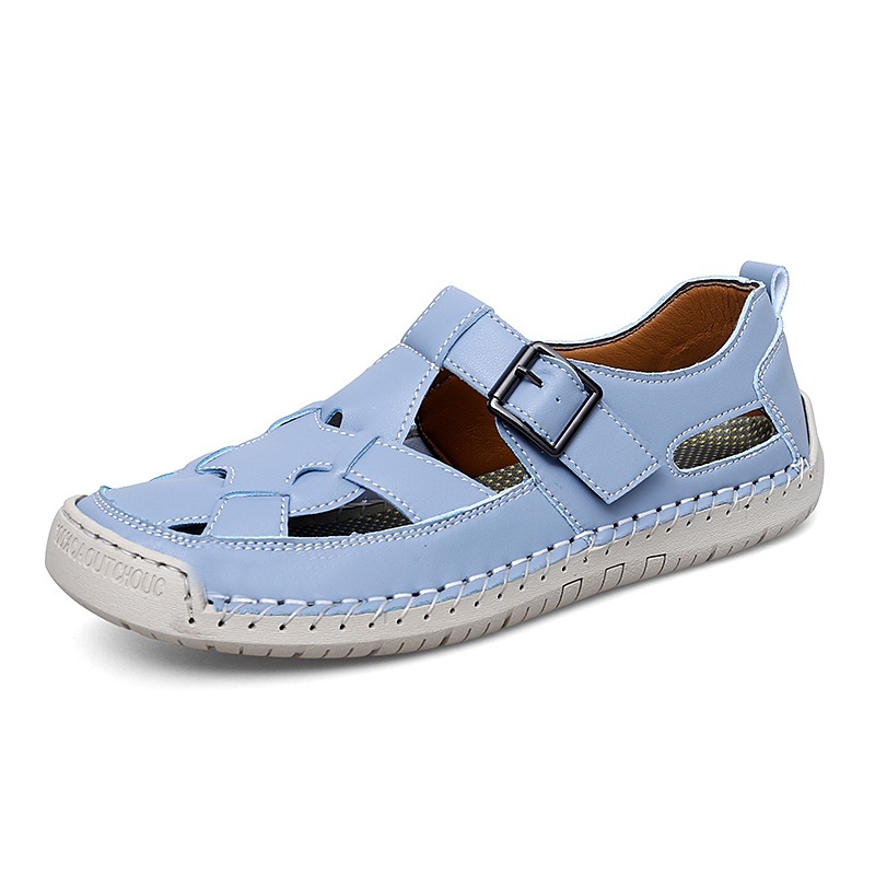 🔥🔥Limited-Time Offer-Unisex Roman-Style Woven Flat Sandals — Soft-Soled Orthopedic Beach Footwear