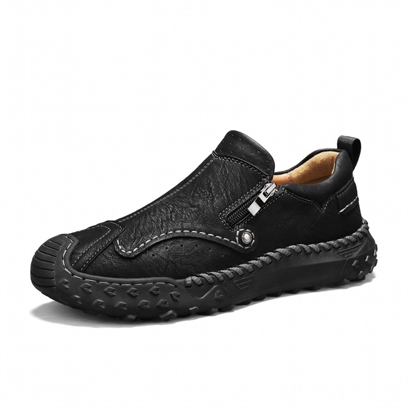 🔥Promotion -Final Day: 50% Off🔥New men's handcrafted orthopedic slip-on loafers designed to relieve foot pain and improve walking posture