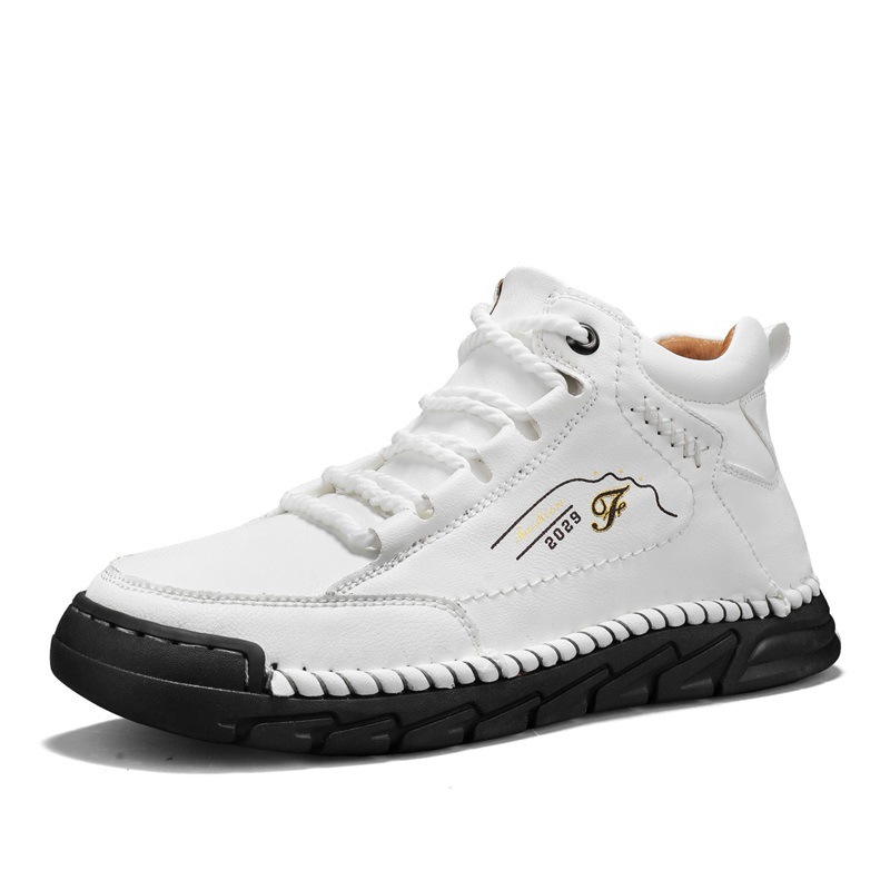 🔥Hot selling🔥Men's genuine leather waterproof non-slip outdoor casual shoes