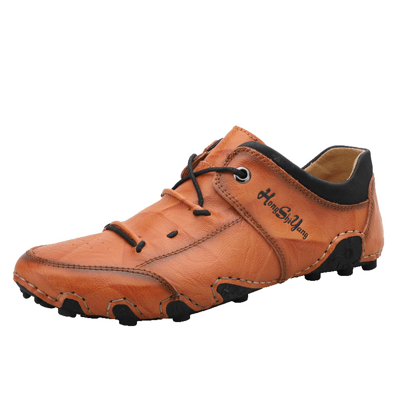 Last day 70% off 🔥⏱️Christmas sale⏱️🔥Men's genuine slip-on shoes