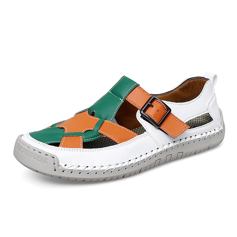 🔥🔥Limited-Time Offer-Unisex Roman-Style Woven Flat Sandals — Soft-Soled Orthopedic Beach Footwear