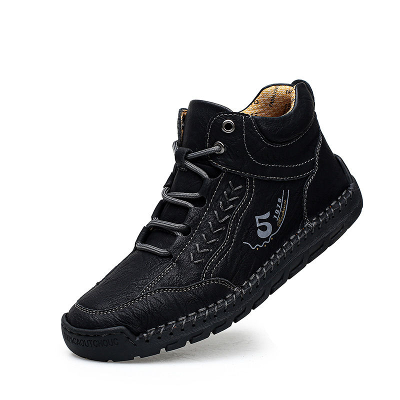 🔥Today 50% off🔥Handcrafted Men's Leather Shoes - Relieve Foot Pain