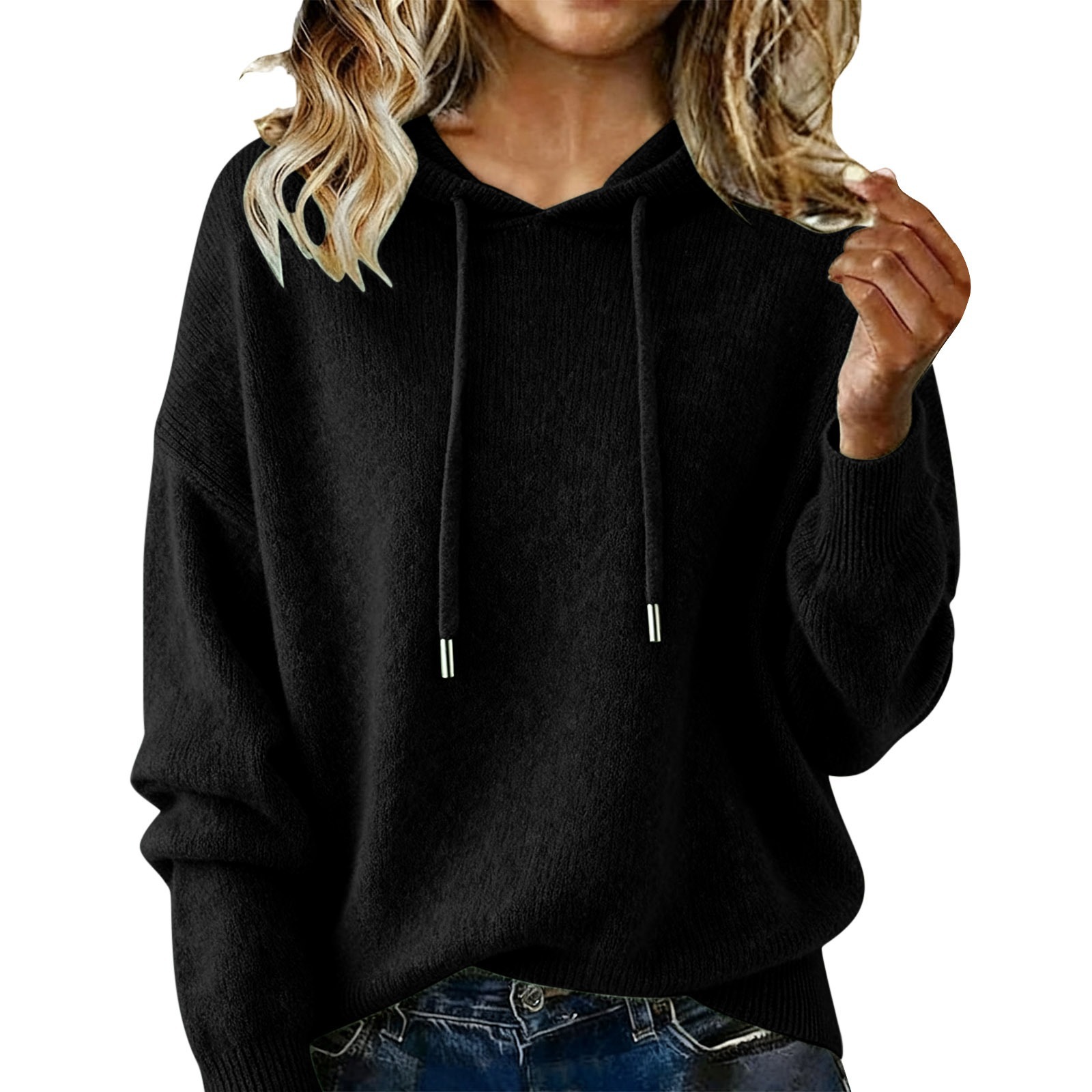 Women's new hooded casual sweatshirt