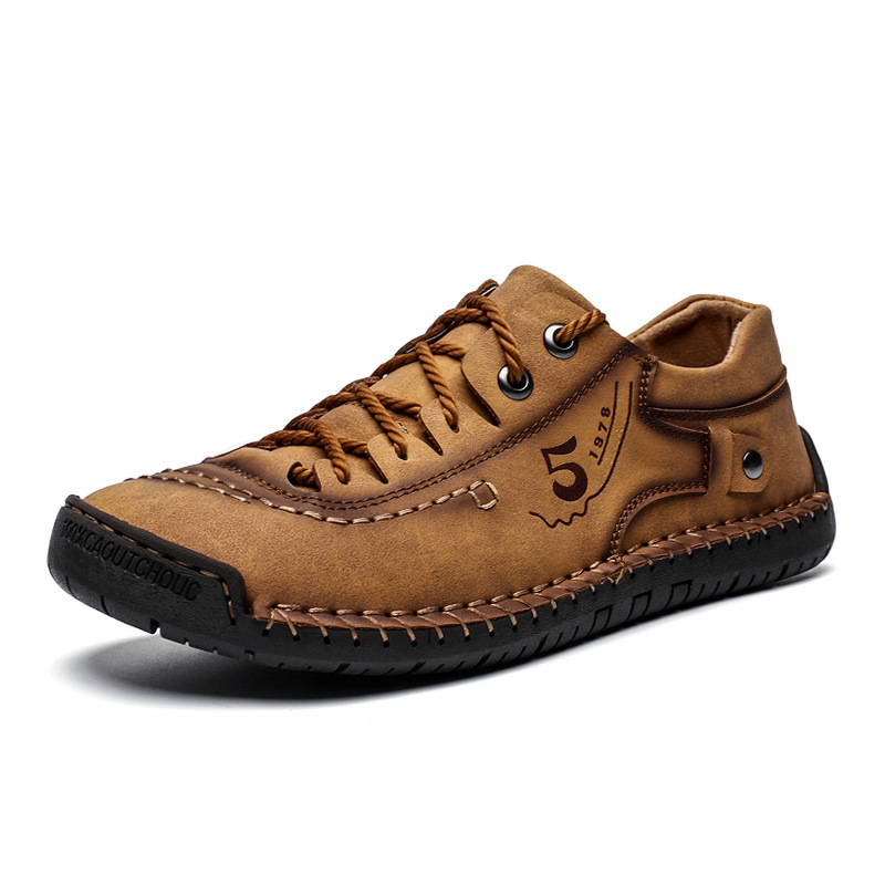 ⏰Limited Time Sale 70% OFF-Men's genuine leather orthopedic handmade shoes