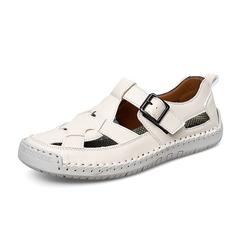 🔥🔥Limited-Time Offer-Unisex Roman-Style Woven Flat Sandals — Soft-Soled Orthopedic Beach Footwear