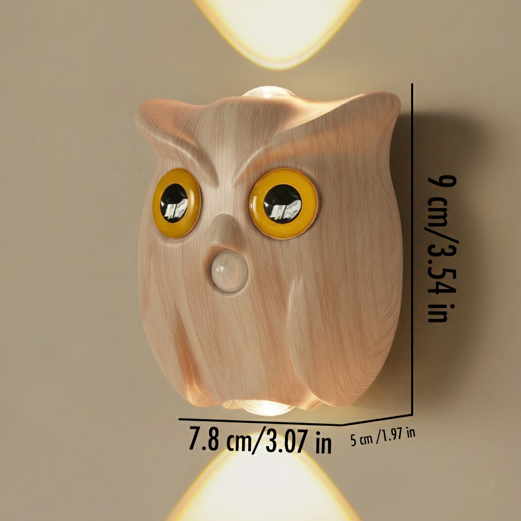 🦉Owl Motion Sensor Wall Light & Night Light
