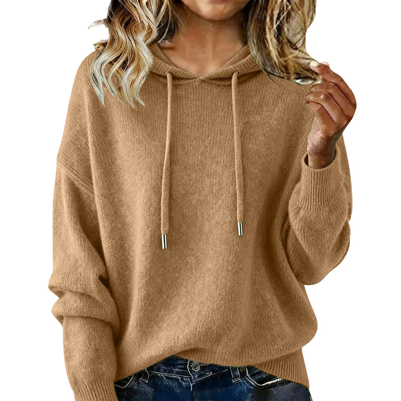 Women's new hooded casual sweatshirt