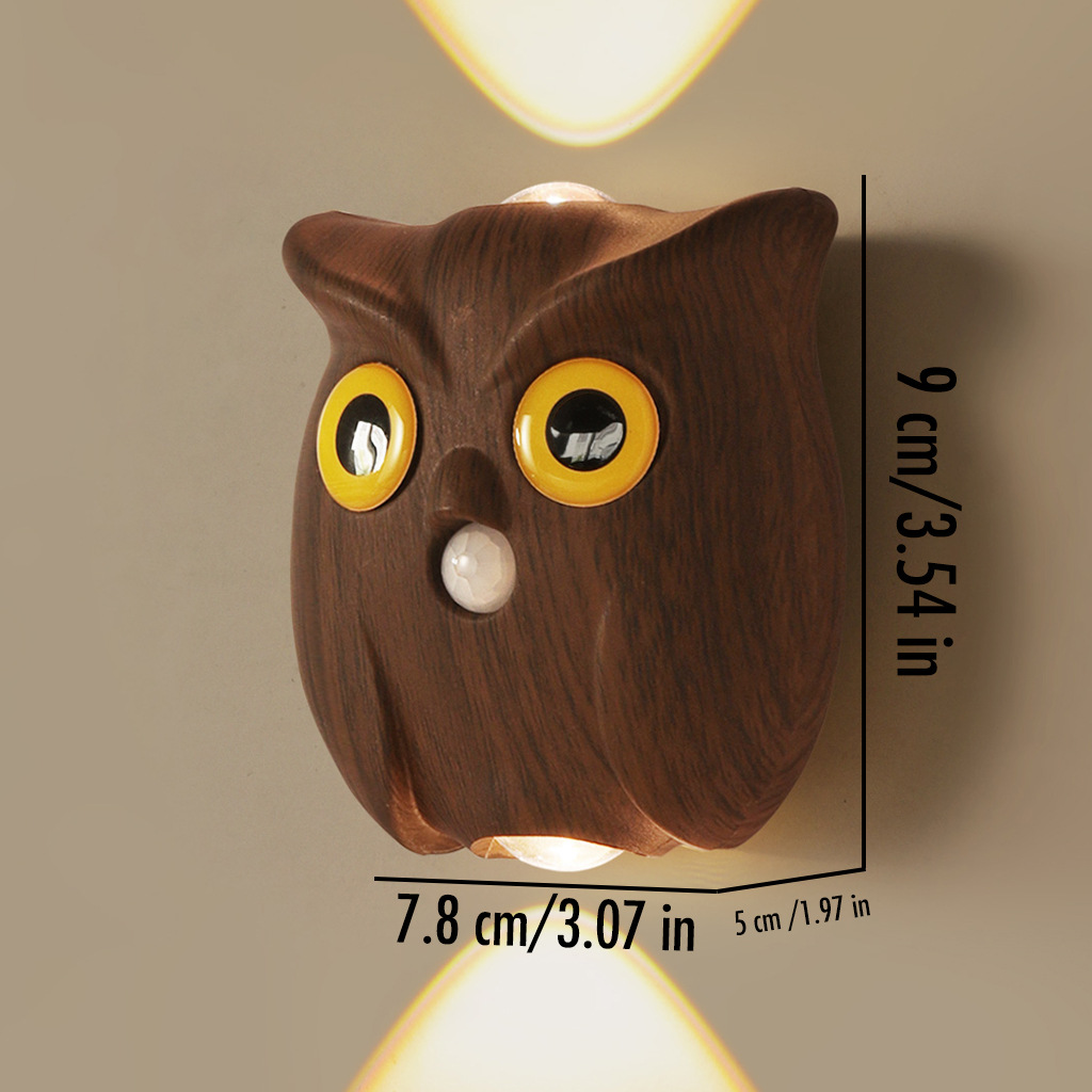 🦉Owl Motion Sensor Wall Light & Night Light