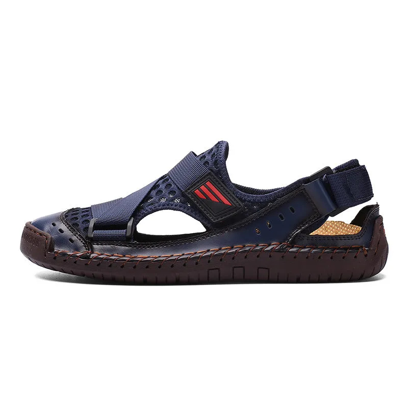 🔥HOT SALE🎁--60% OFF 🎉Men's Casual Beach Breathable Plus Size Sandals