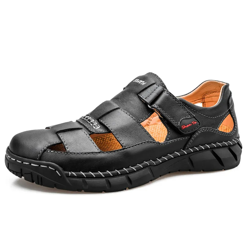 ⏰Promotion - 50% OFF🔥 Summer Mens Genuine Leather Sandals