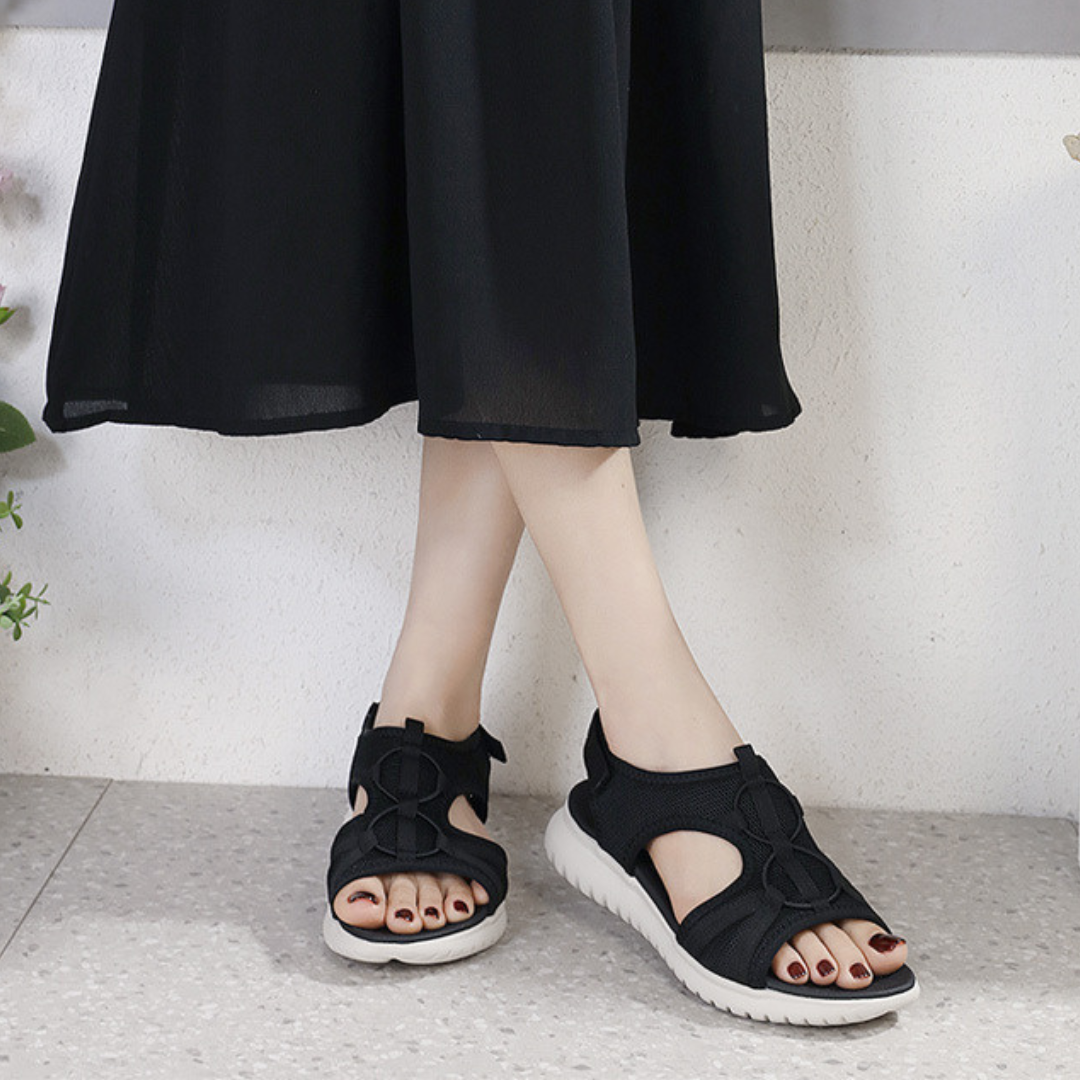 🔥LAST DAY 70% OFF🔥 Orthopedic Mesh Sport Sandals - Buckle Closure & Treading Outsole
