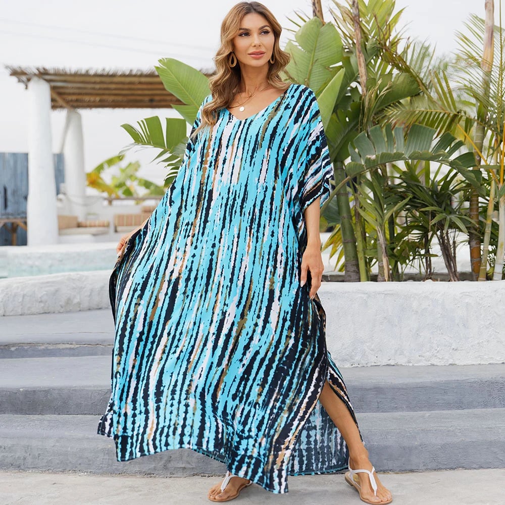 💃Loose, casual Caftan,Beach dress(Buy 2 Get Extra 15% OFF)