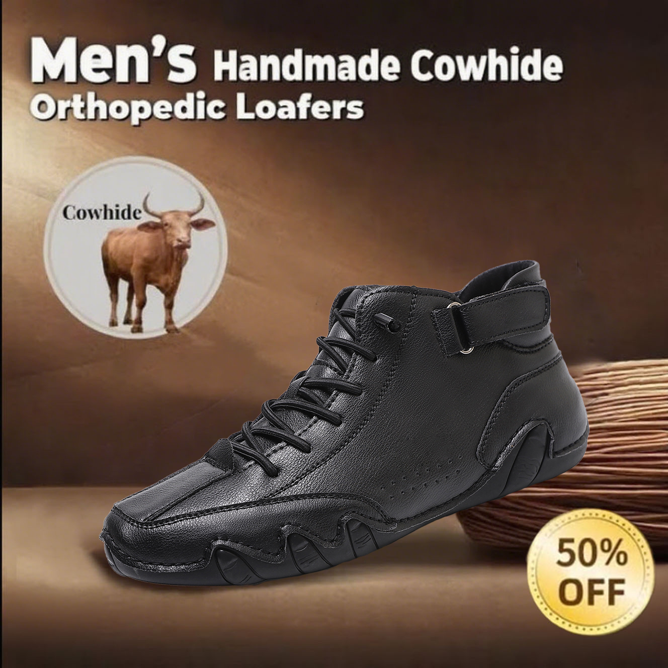 🔥Today 50% off🔥Women's Waterproof Fashion Orthopedic Shoes with Arched Foot Support