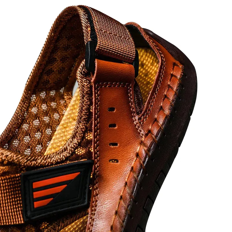 🔥HOT SALE🎁--60% OFF 🎉Men's Casual Beach Breathable Plus Size Sandals