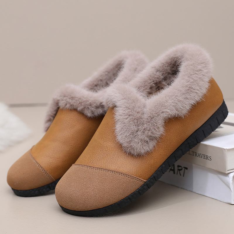 Easy Wear Winter Shoes for Women – Fleece Lined, Warm & Supportive
