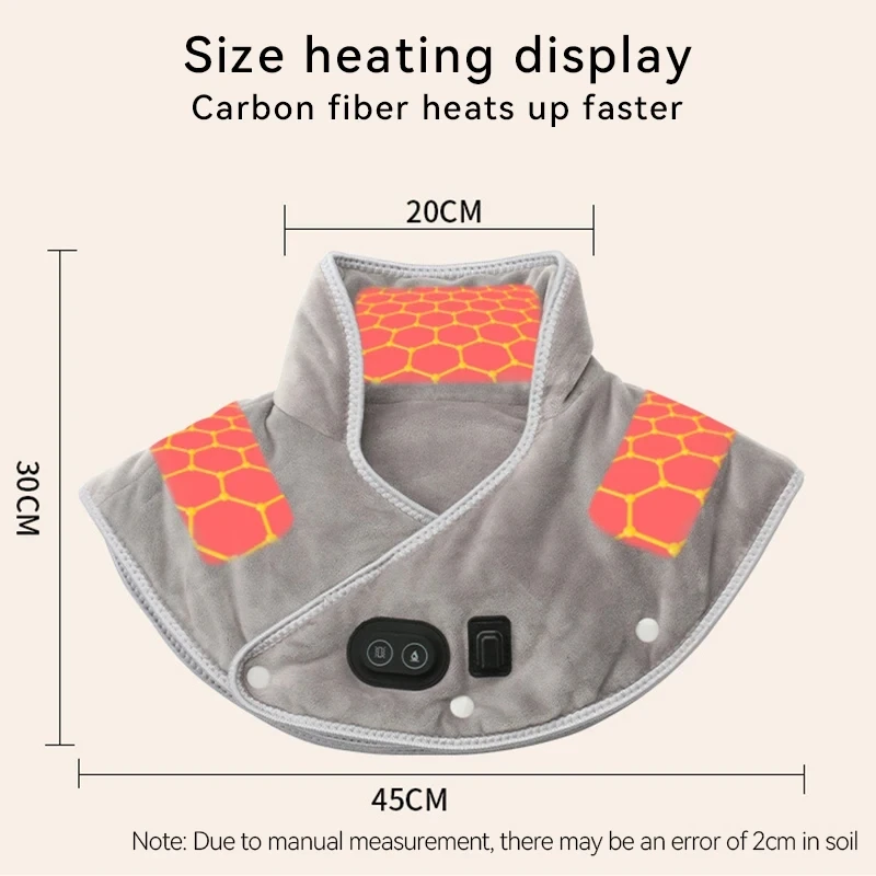 Black Friday Early Bird Offer 💥 Electric Heating Neck & Shoulder Massager