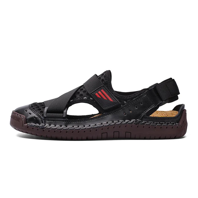 🔥HOT SALE🎁--60% OFF 🎉Men's Casual Beach Breathable Plus Size Sandals