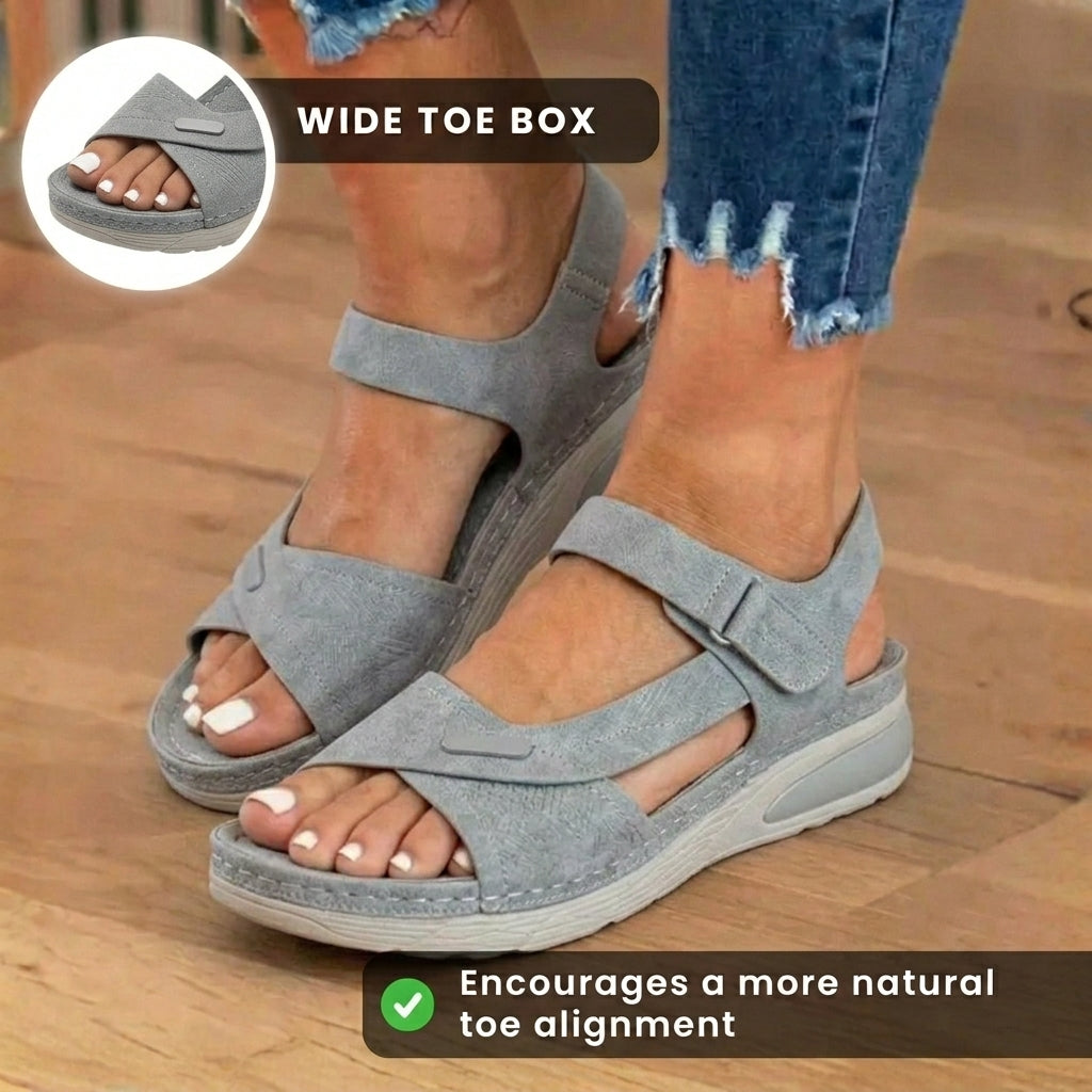 Vintage Inspired Orthopedic Sandals