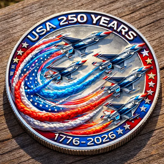 🏆New Year 60% OFF- U.S 250th Anniversary Commemorative Coin