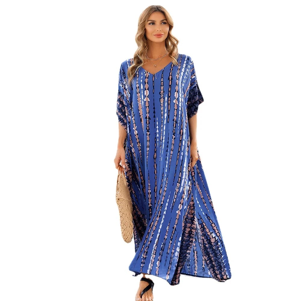 💃Loose, casual Caftan,Beach dress(Buy 2 Get Extra 15% OFF)