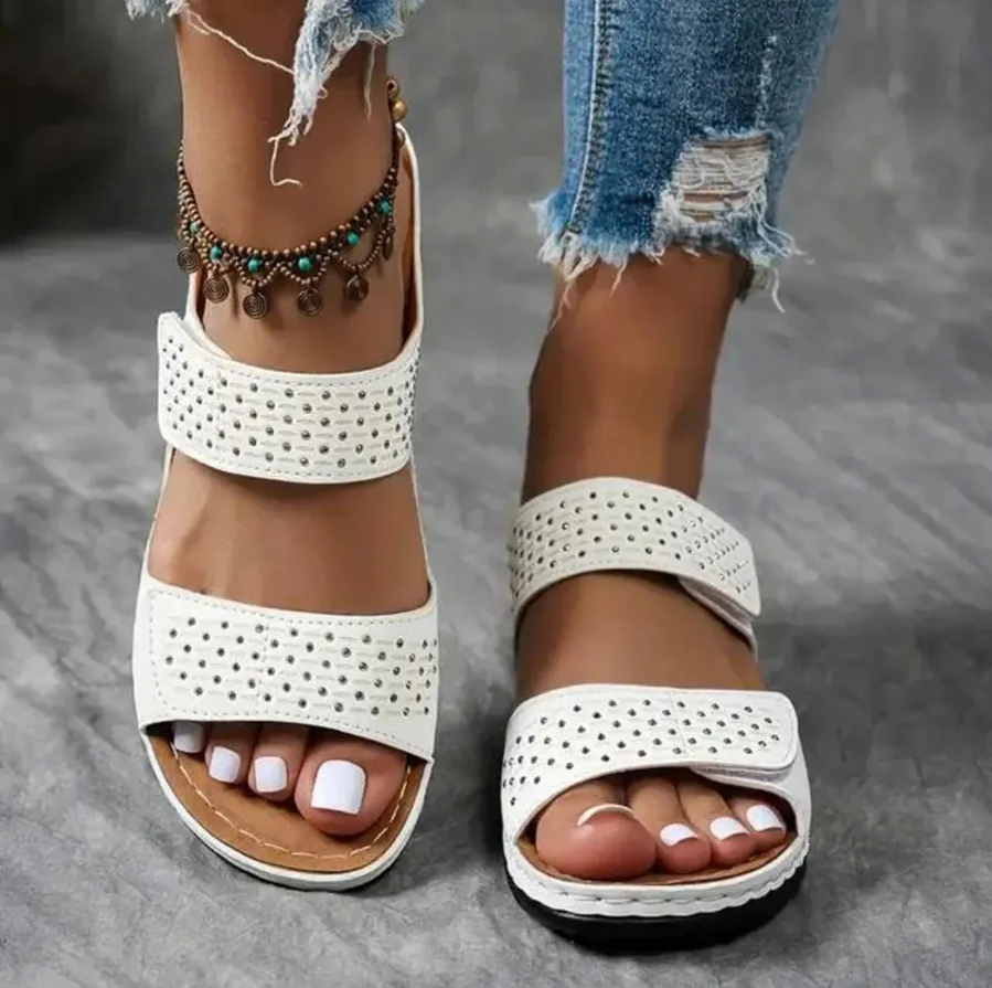 🔥Last Chance Deal – 70% OFF🔥 | Lightweight wedge sandals with soft cushioning and arch support for women!