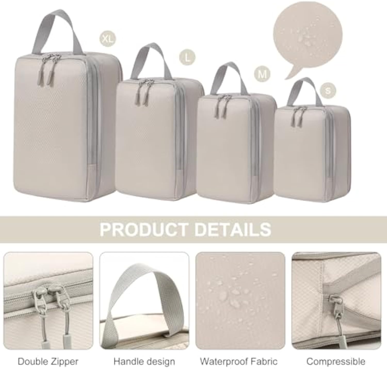 Erweiterbarer Reise-Pack-Organizer