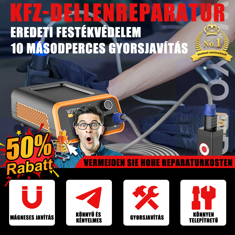 Das ultimative Werkzeug zur Dellenreparatur am Auto::Einfache Dellenreparatur am Auto ohne Spezialwerkzeug.:Reparaturset für Lackrisse ohne Lackierung.
