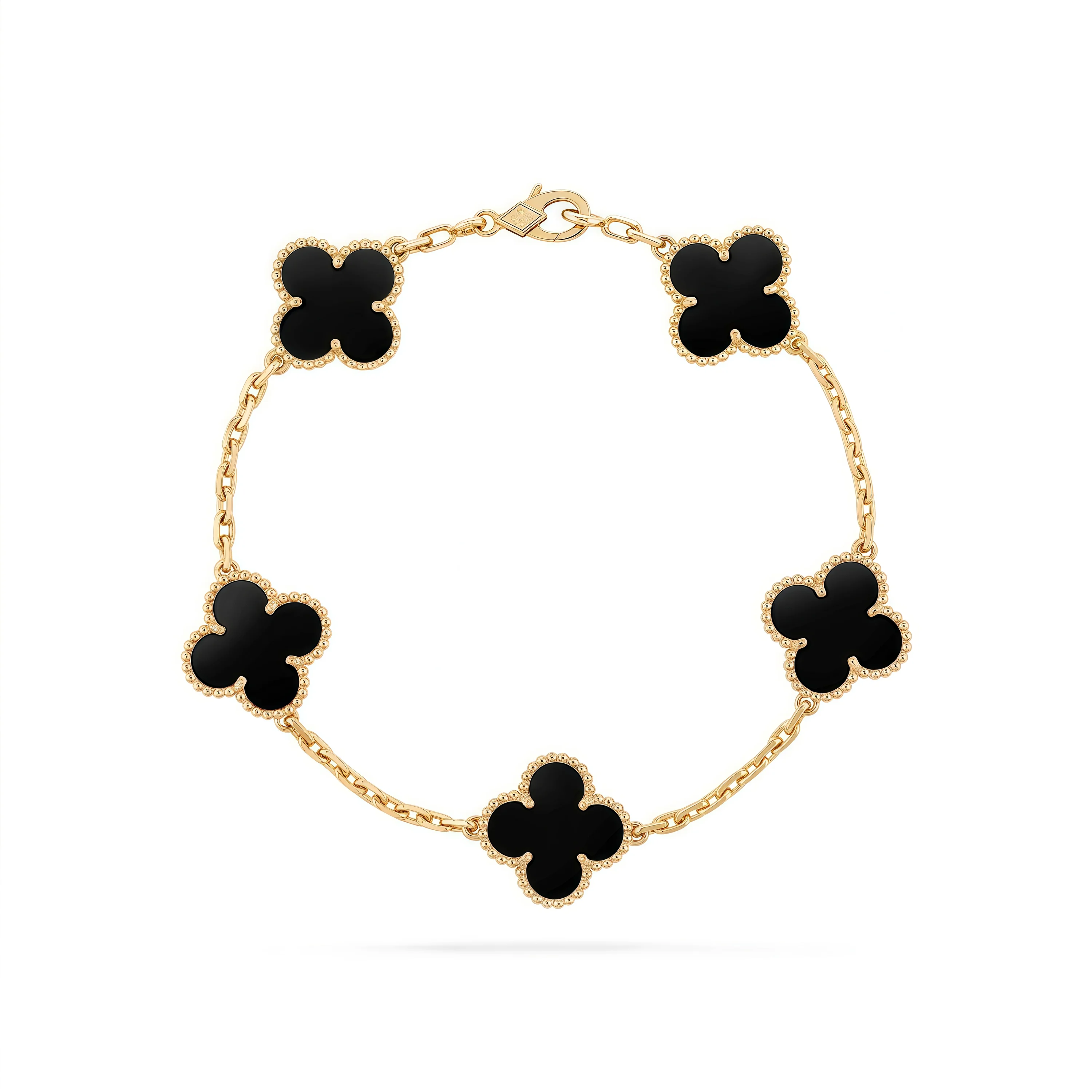 Flower Bracelet-Black