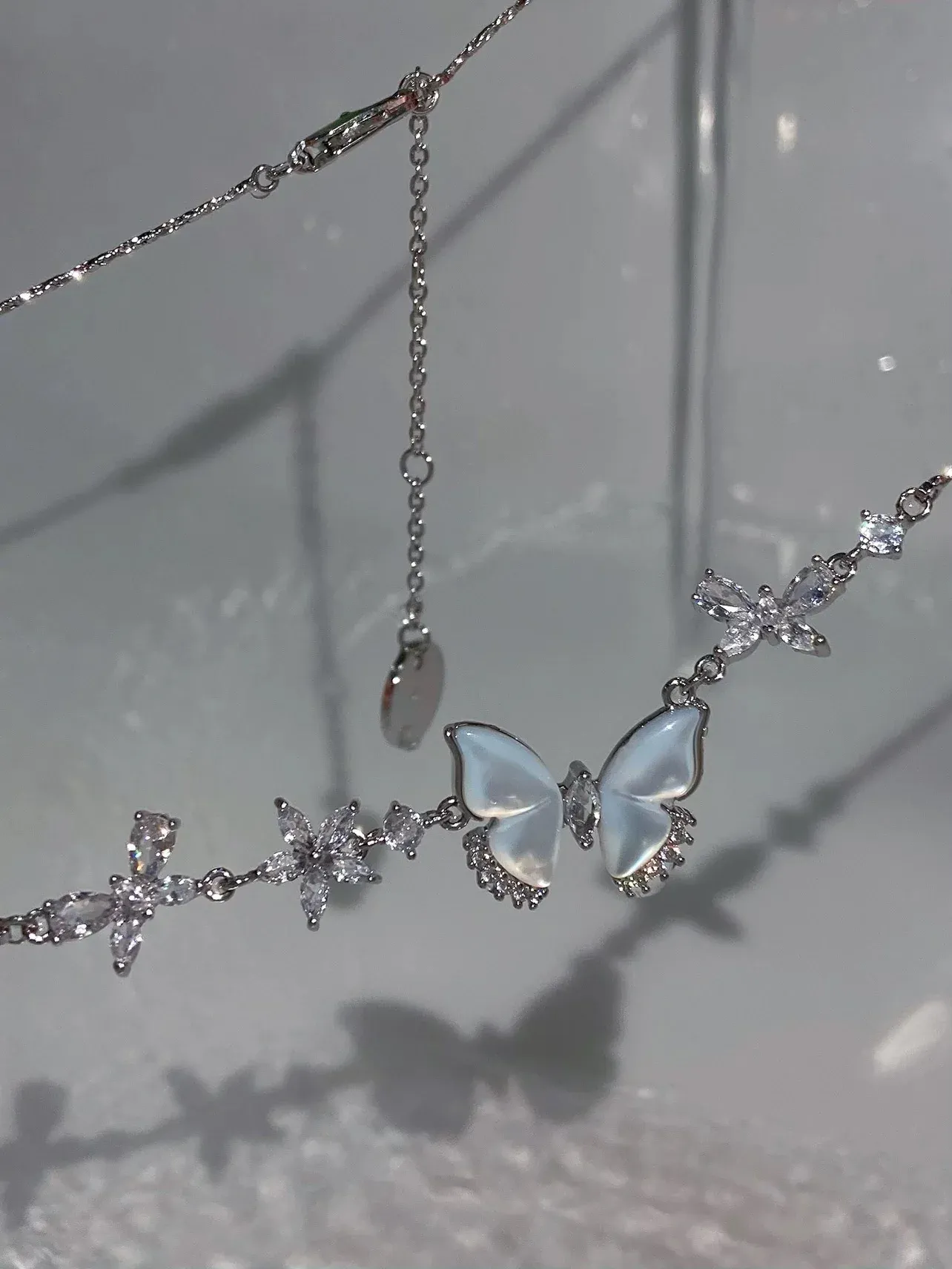 Butterfly necklace Y