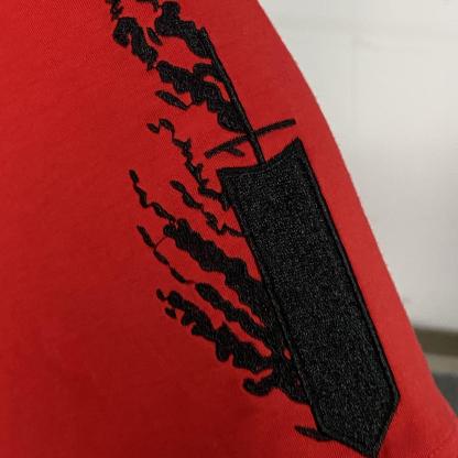 Black Clover Asta's demon Anime Double Printed Oversize Lightweight T-Shirt Unisex Printed Cool Tee Summer Street Clothing