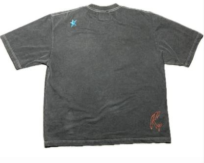 Jotaro Kujo JoJo's Bizarre Adventure Vintage Oversized Washed Cotton T-shirt, Unisex Menswear Top